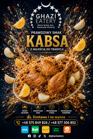 Ghazi Eate ry - Chicken Kabsa