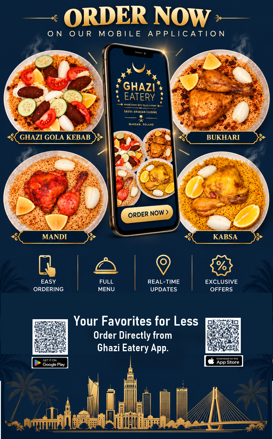 Ghazi Eatery - Order Now